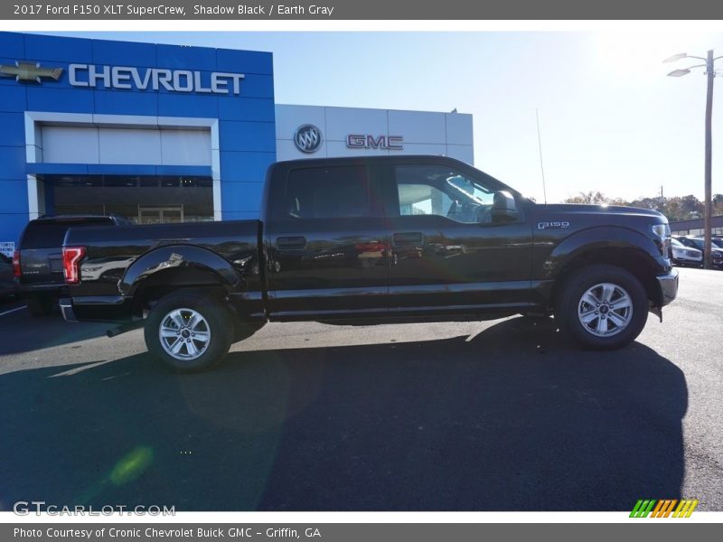 Shadow Black / Earth Gray 2017 Ford F150 XLT SuperCrew
