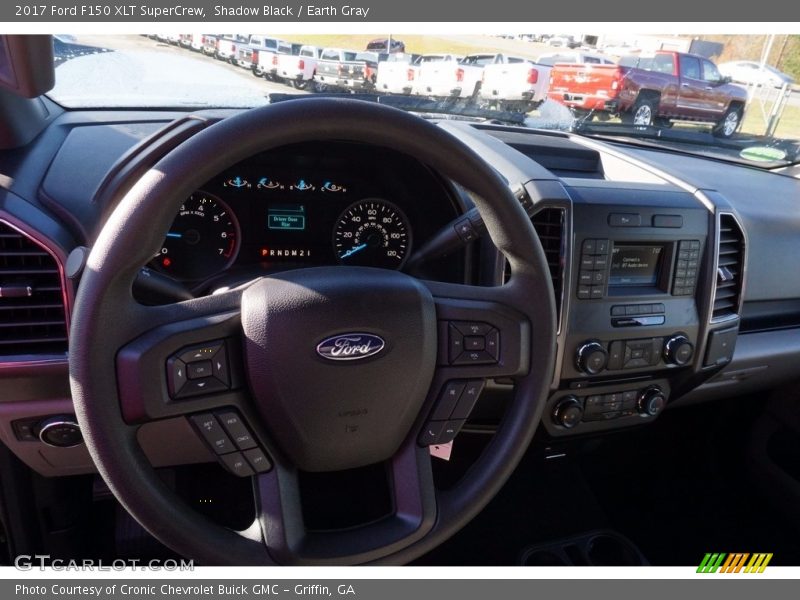 Shadow Black / Earth Gray 2017 Ford F150 XLT SuperCrew