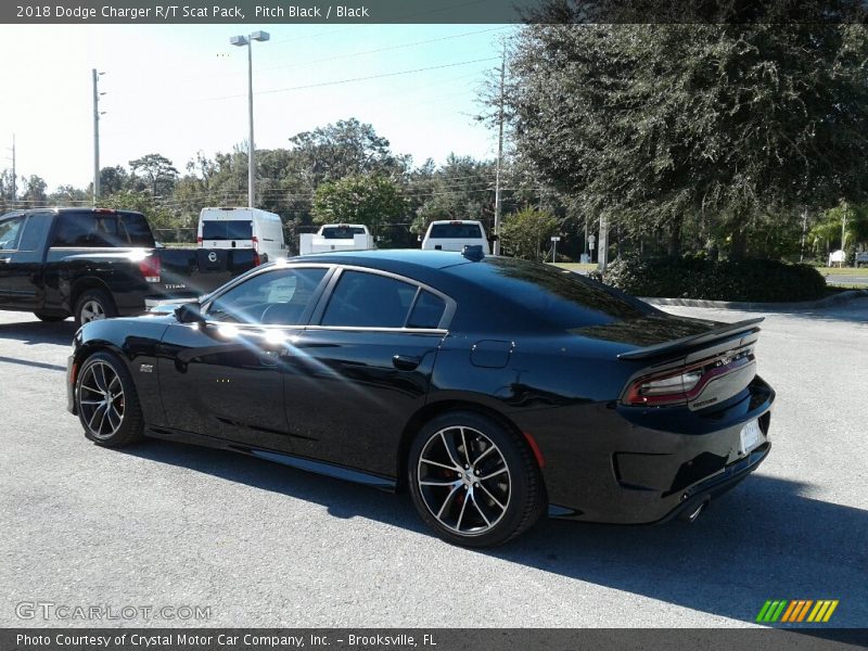 Pitch Black / Black 2018 Dodge Charger R/T Scat Pack