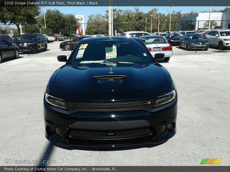 Pitch Black / Black 2018 Dodge Charger R/T Scat Pack