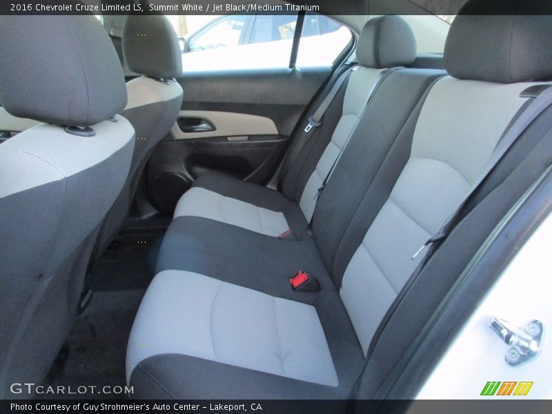 Summit White / Jet Black/Medium Titanium 2016 Chevrolet Cruze Limited LS