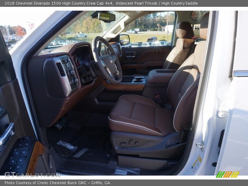 Iridescent Pearl Tricoat / High Country Saddle 2018 Chevrolet Silverado 1500 High Country Crew Cab 4x4