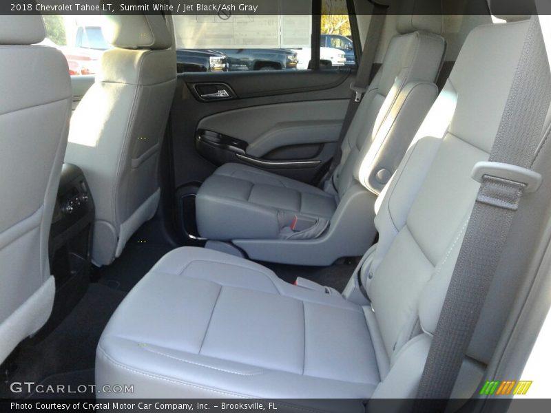 Summit White / Jet Black/Ash Gray 2018 Chevrolet Tahoe LT