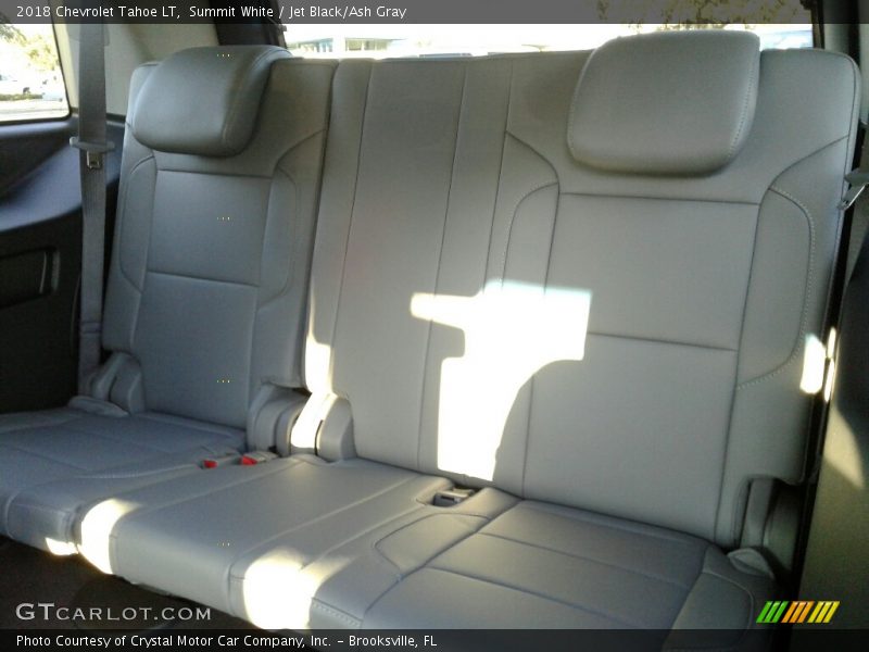 Summit White / Jet Black/Ash Gray 2018 Chevrolet Tahoe LT