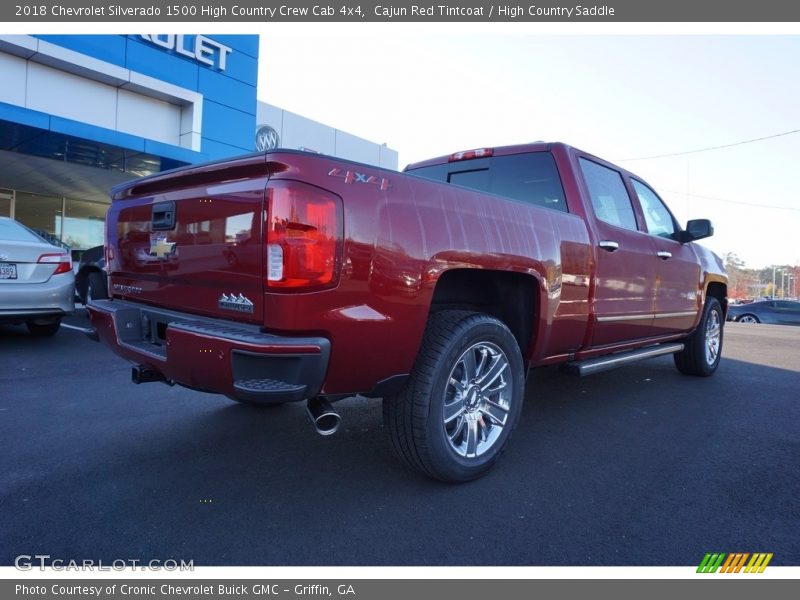 Cajun Red Tintcoat / High Country Saddle 2018 Chevrolet Silverado 1500 High Country Crew Cab 4x4
