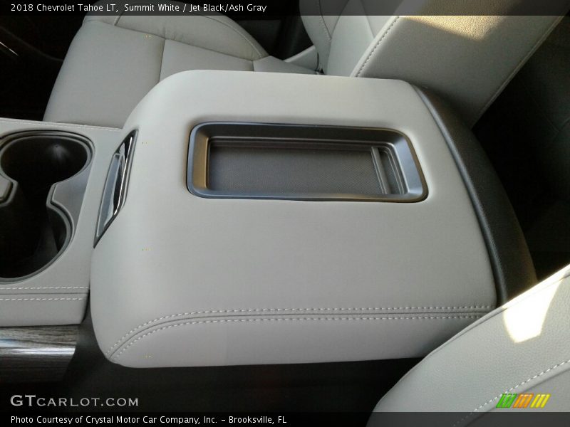 Summit White / Jet Black/Ash Gray 2018 Chevrolet Tahoe LT