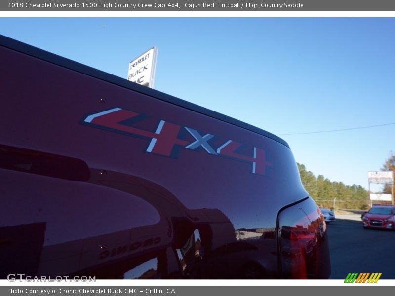 Cajun Red Tintcoat / High Country Saddle 2018 Chevrolet Silverado 1500 High Country Crew Cab 4x4