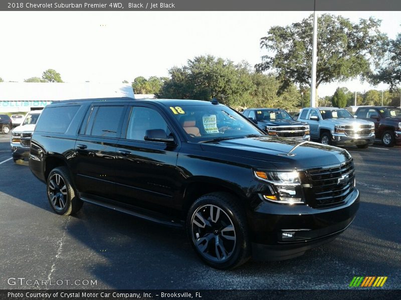 Black / Jet Black 2018 Chevrolet Suburban Premier 4WD