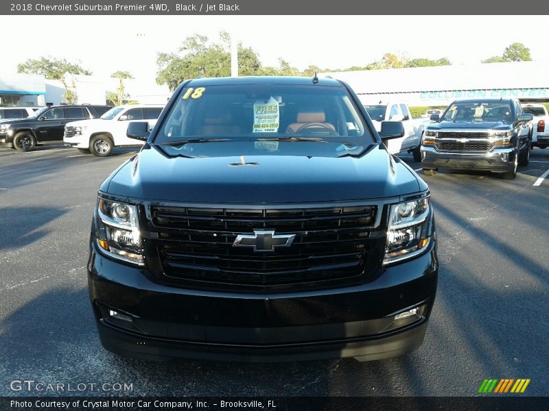 Black / Jet Black 2018 Chevrolet Suburban Premier 4WD