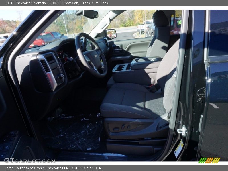 Black / Jet Black 2018 Chevrolet Silverado 1500 LT Crew Cab