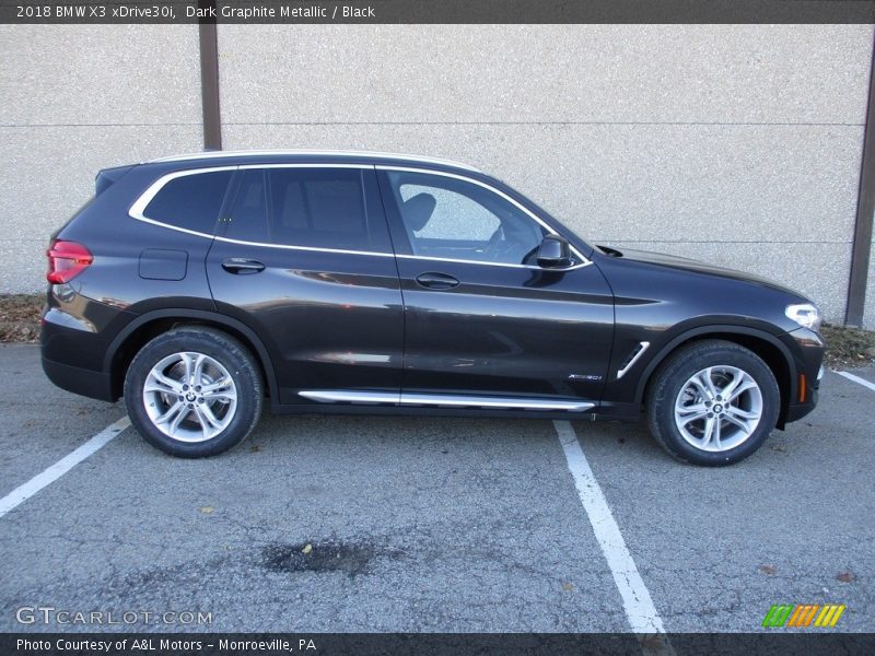 Dark Graphite Metallic / Black 2018 BMW X3 xDrive30i
