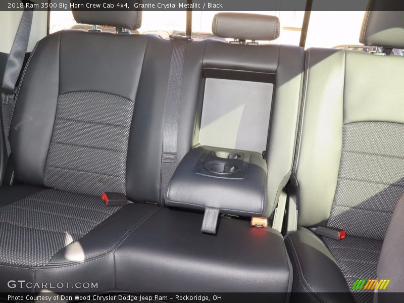 Granite Crystal Metallic / Black 2018 Ram 3500 Big Horn Crew Cab 4x4