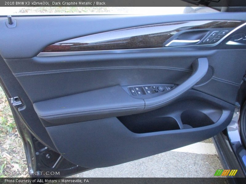 Dark Graphite Metallic / Black 2018 BMW X3 xDrive30i