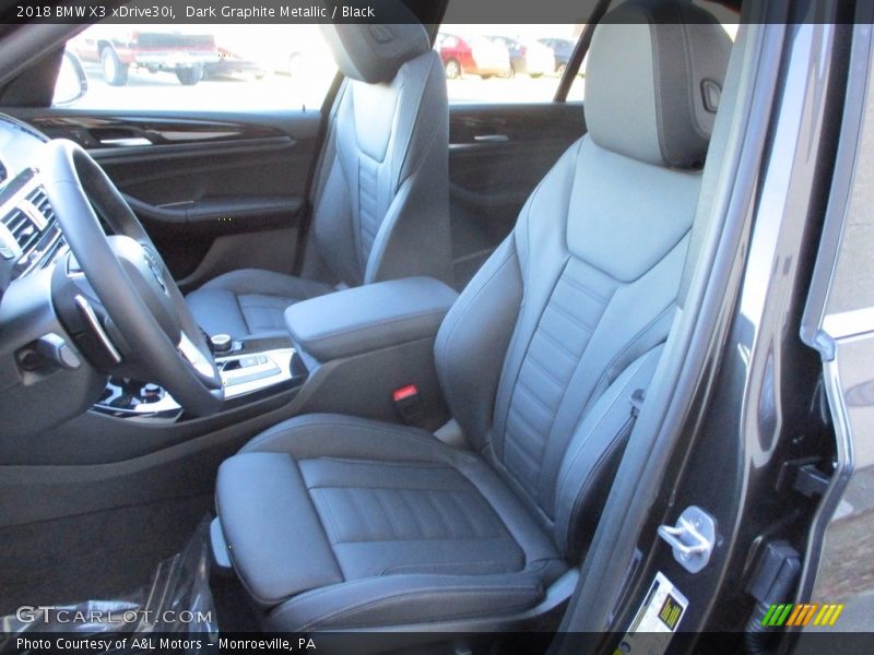 Dark Graphite Metallic / Black 2018 BMW X3 xDrive30i