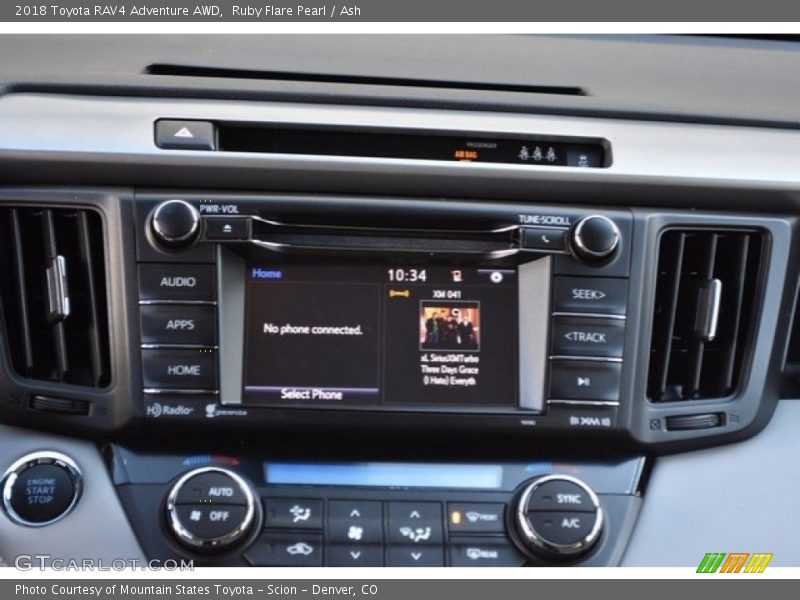 Ruby Flare Pearl / Ash 2018 Toyota RAV4 Adventure AWD