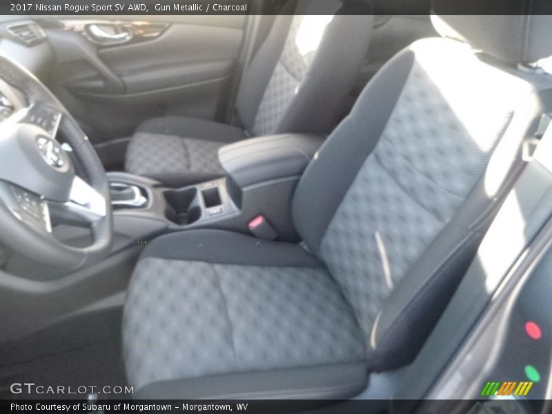 Gun Metallic / Charcoal 2017 Nissan Rogue Sport SV AWD