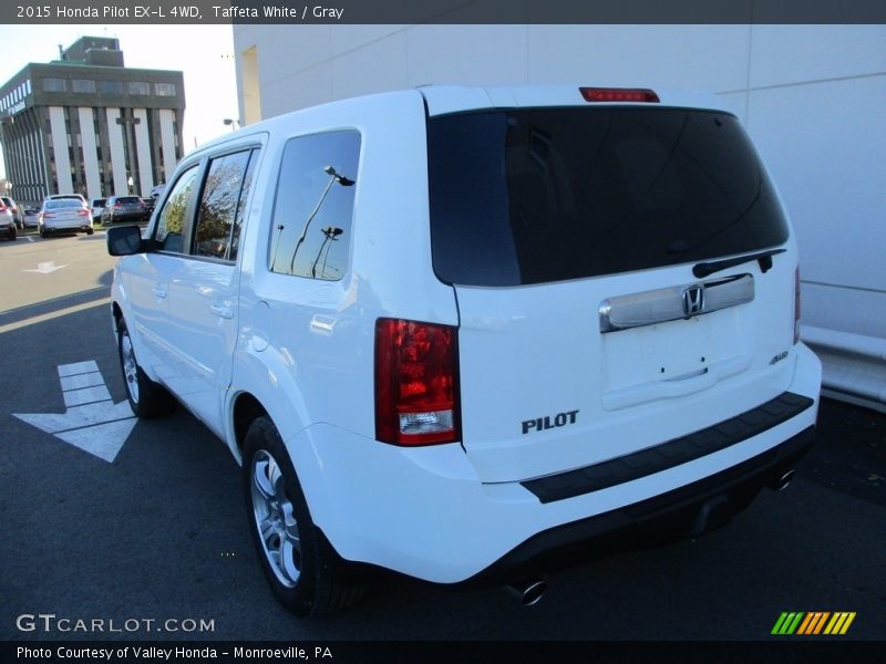 Taffeta White / Gray 2015 Honda Pilot EX-L 4WD