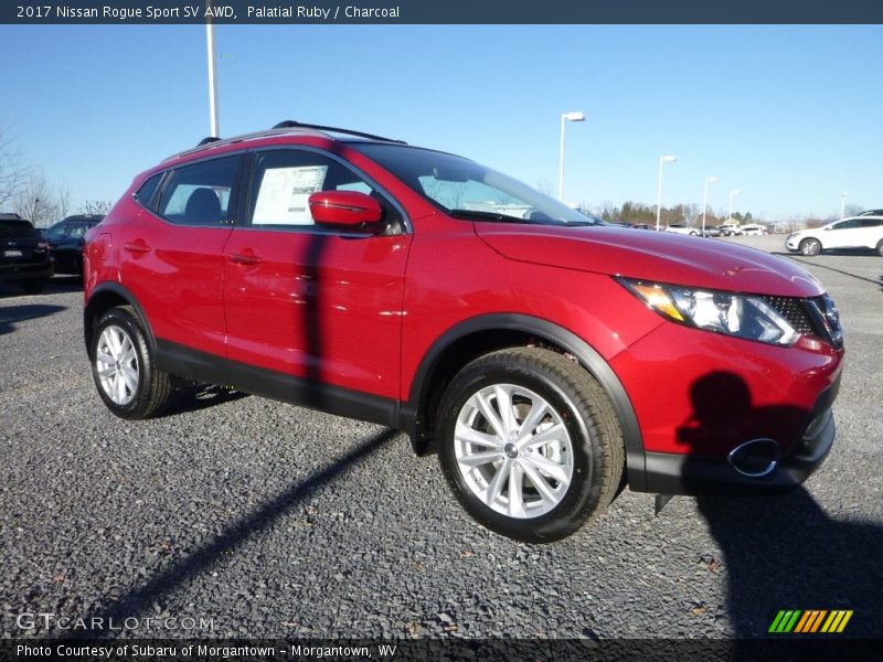 Front 3/4 View of 2017 Rogue Sport SV AWD