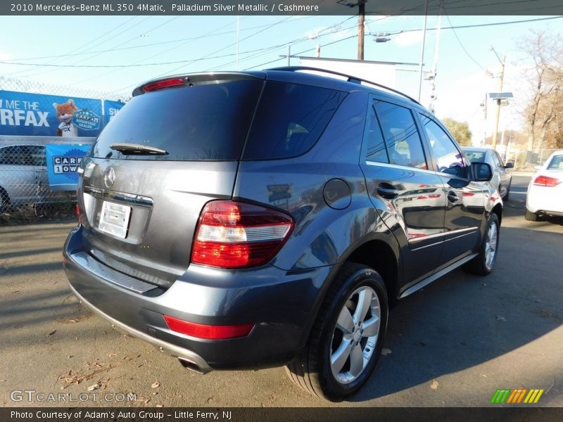 Palladium Silver Metallic / Cashmere 2010 Mercedes-Benz ML 350 4Matic