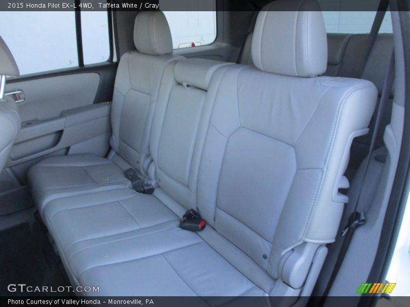 Taffeta White / Gray 2015 Honda Pilot EX-L 4WD