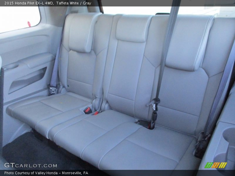 Taffeta White / Gray 2015 Honda Pilot EX-L 4WD