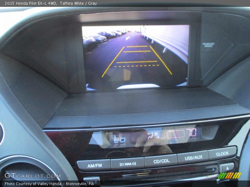Taffeta White / Gray 2015 Honda Pilot EX-L 4WD