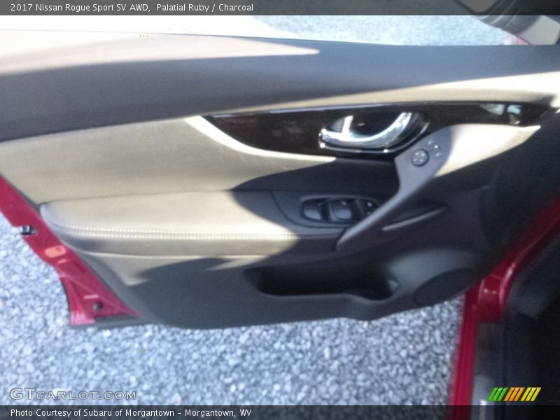 Palatial Ruby / Charcoal 2017 Nissan Rogue Sport SV AWD