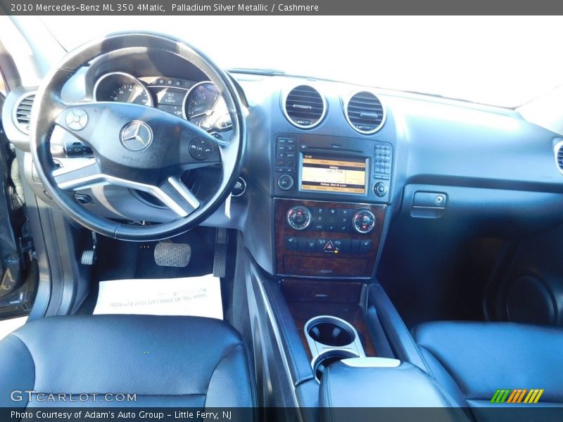 Palladium Silver Metallic / Cashmere 2010 Mercedes-Benz ML 350 4Matic