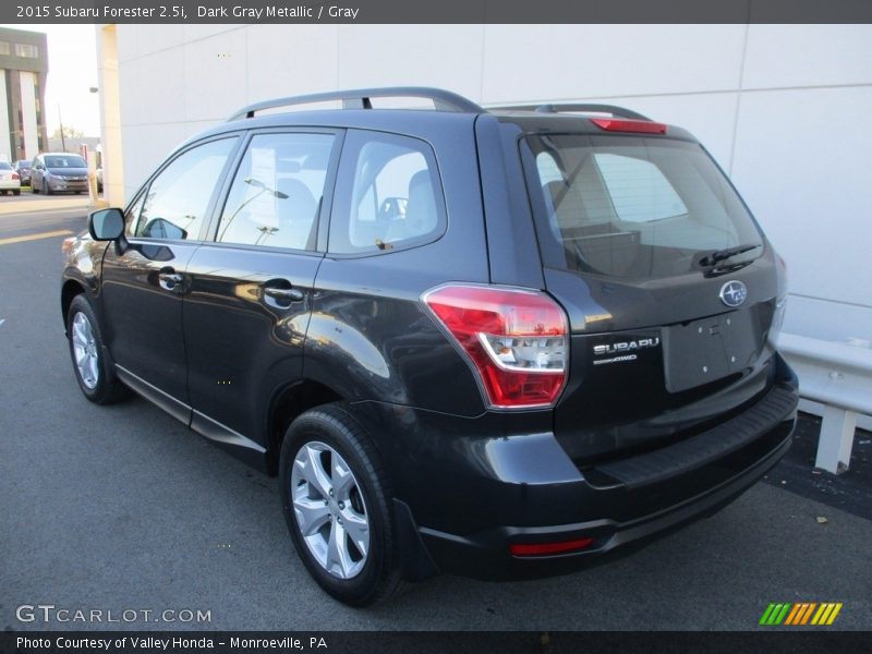 Dark Gray Metallic / Gray 2015 Subaru Forester 2.5i