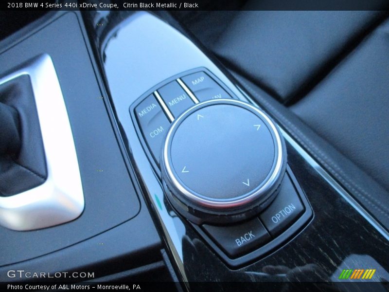 Citrin Black Metallic / Black 2018 BMW 4 Series 440i xDrive Coupe