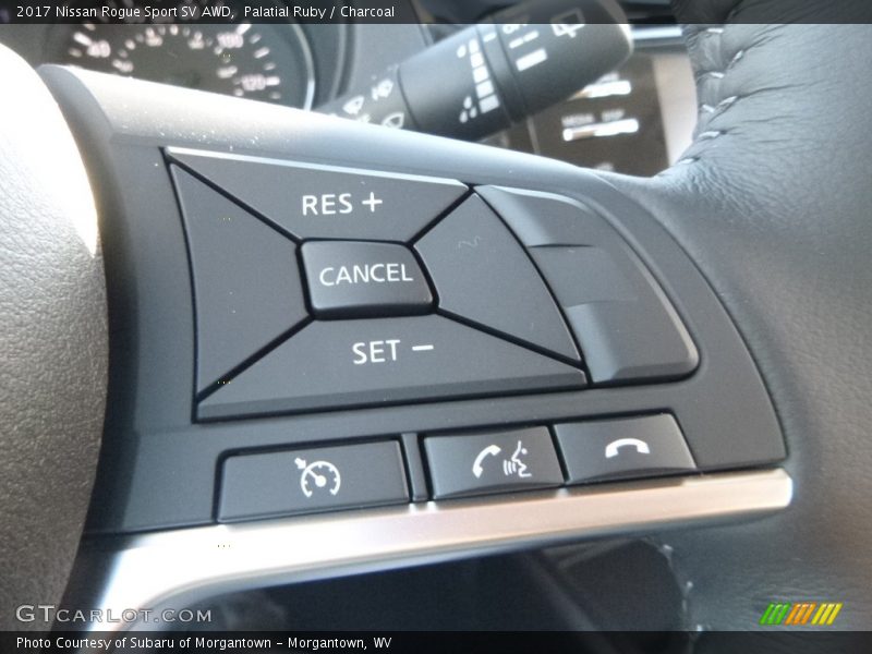 Palatial Ruby / Charcoal 2017 Nissan Rogue Sport SV AWD