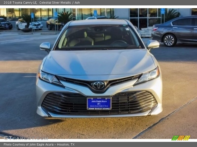 Celestial Silver Metallic / Ash 2018 Toyota Camry LE