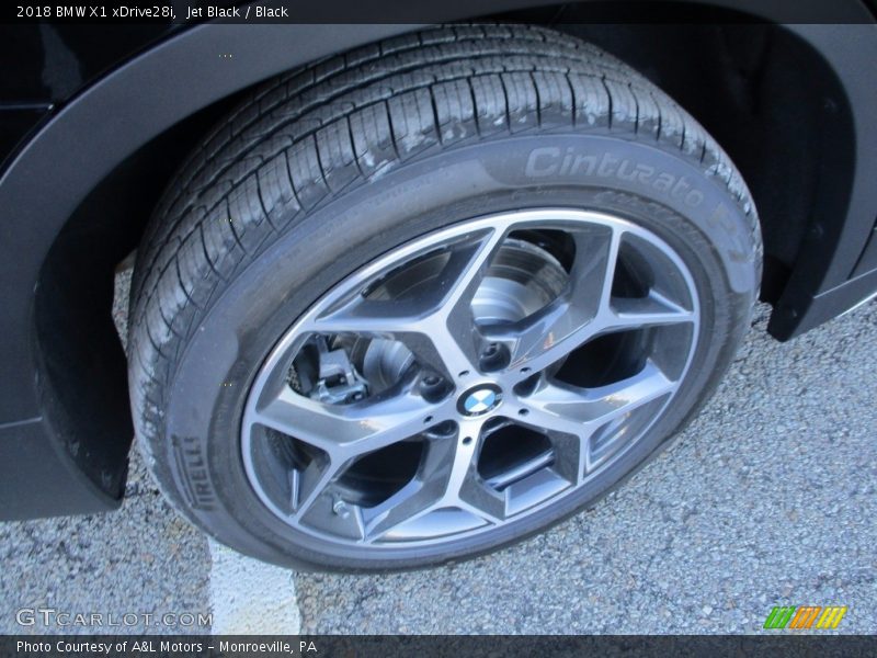 Jet Black / Black 2018 BMW X1 xDrive28i
