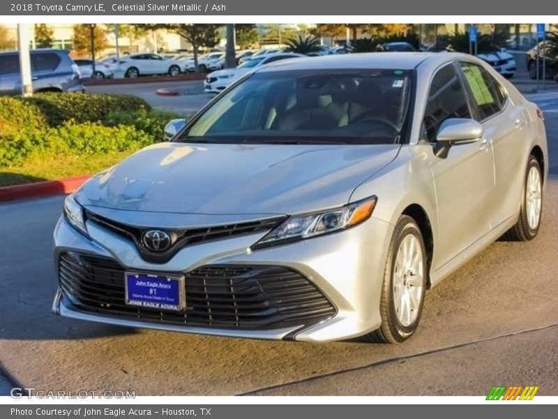 Celestial Silver Metallic / Ash 2018 Toyota Camry LE