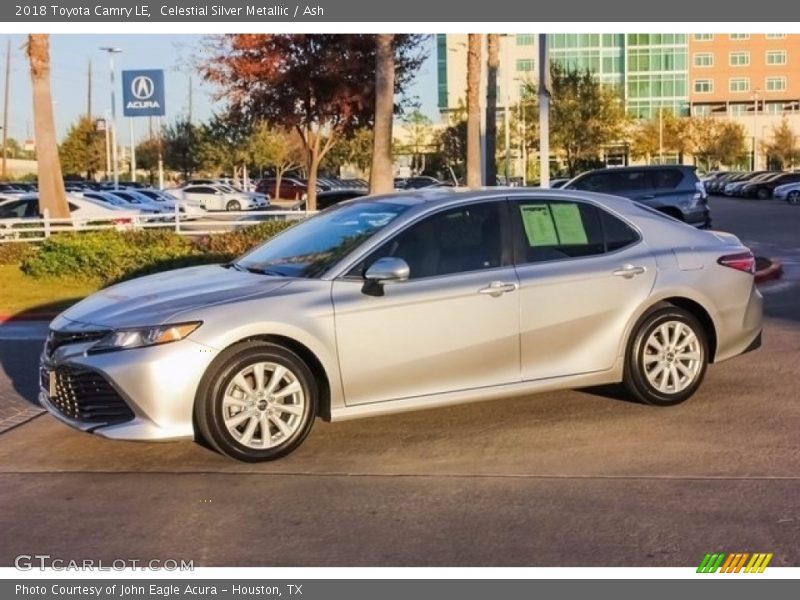 Celestial Silver Metallic / Ash 2018 Toyota Camry LE