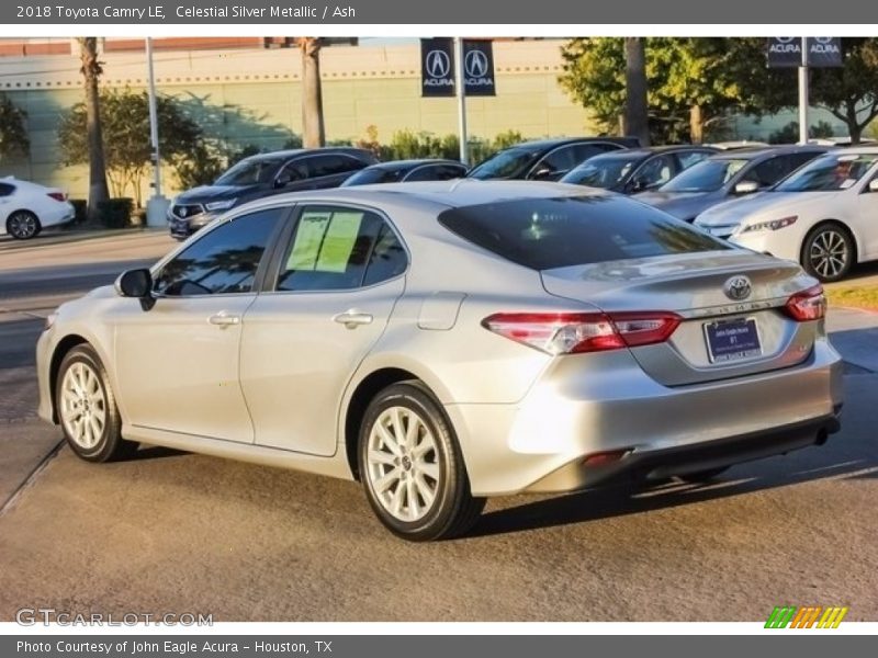 Celestial Silver Metallic / Ash 2018 Toyota Camry LE