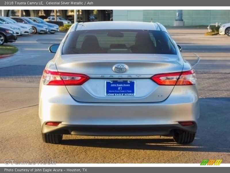 Celestial Silver Metallic / Ash 2018 Toyota Camry LE