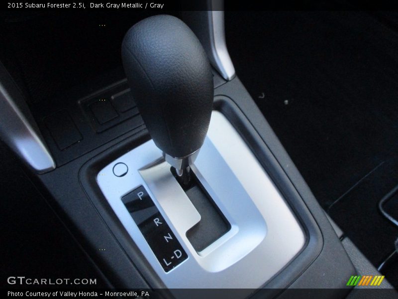Dark Gray Metallic / Gray 2015 Subaru Forester 2.5i