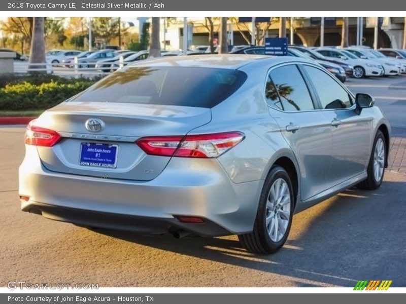 Celestial Silver Metallic / Ash 2018 Toyota Camry LE