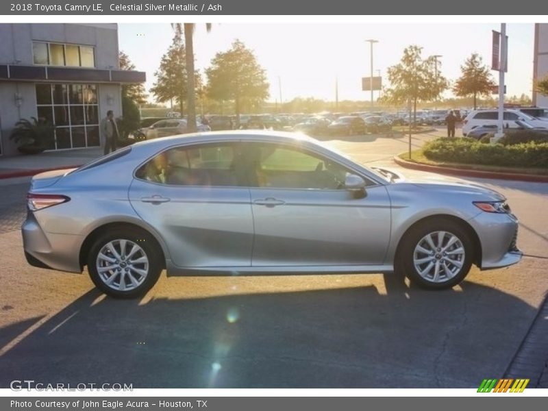 Celestial Silver Metallic / Ash 2018 Toyota Camry LE