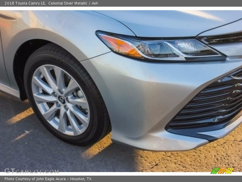 Celestial Silver Metallic / Ash 2018 Toyota Camry LE
