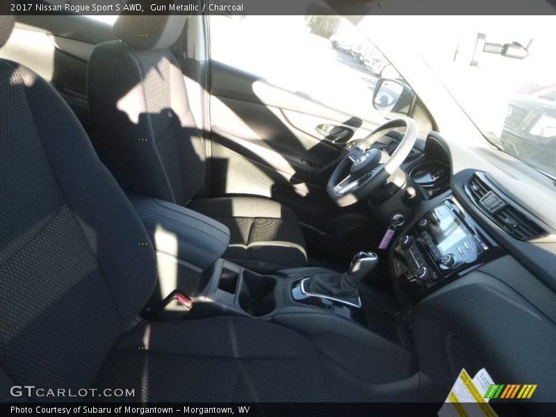 Gun Metallic / Charcoal 2017 Nissan Rogue Sport S AWD