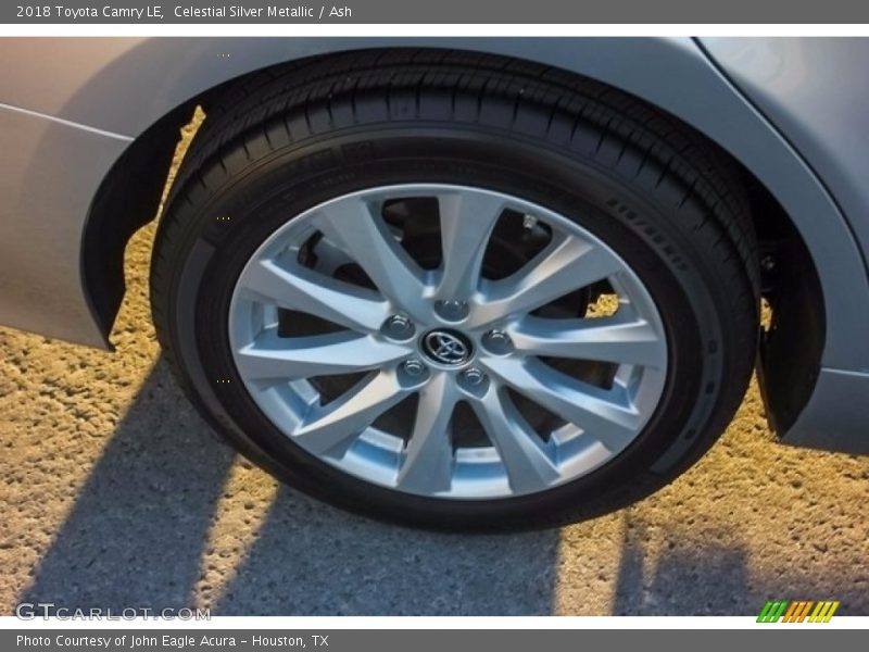 Celestial Silver Metallic / Ash 2018 Toyota Camry LE