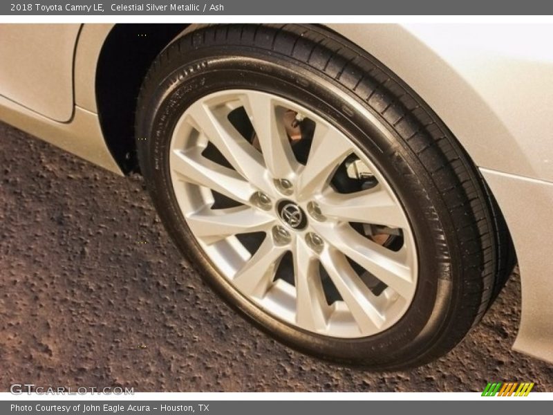 Celestial Silver Metallic / Ash 2018 Toyota Camry LE