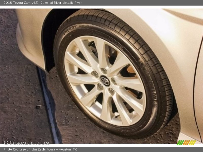 Celestial Silver Metallic / Ash 2018 Toyota Camry LE