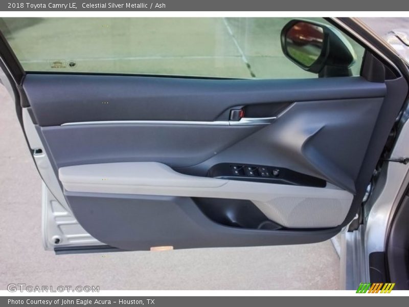 Celestial Silver Metallic / Ash 2018 Toyota Camry LE