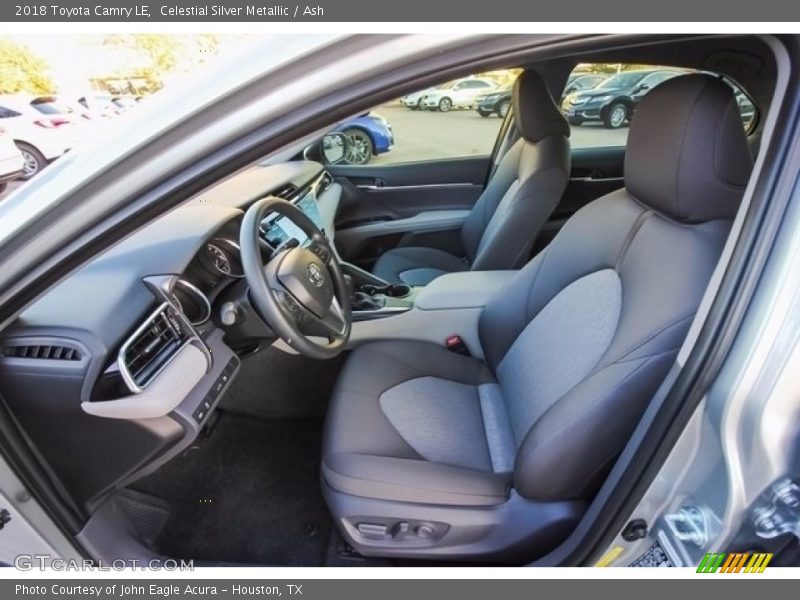 Celestial Silver Metallic / Ash 2018 Toyota Camry LE
