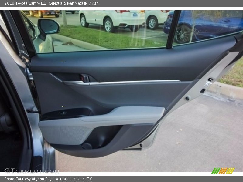 Celestial Silver Metallic / Ash 2018 Toyota Camry LE