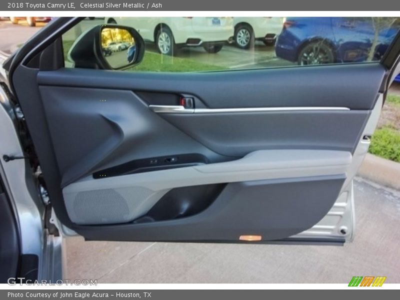 Celestial Silver Metallic / Ash 2018 Toyota Camry LE