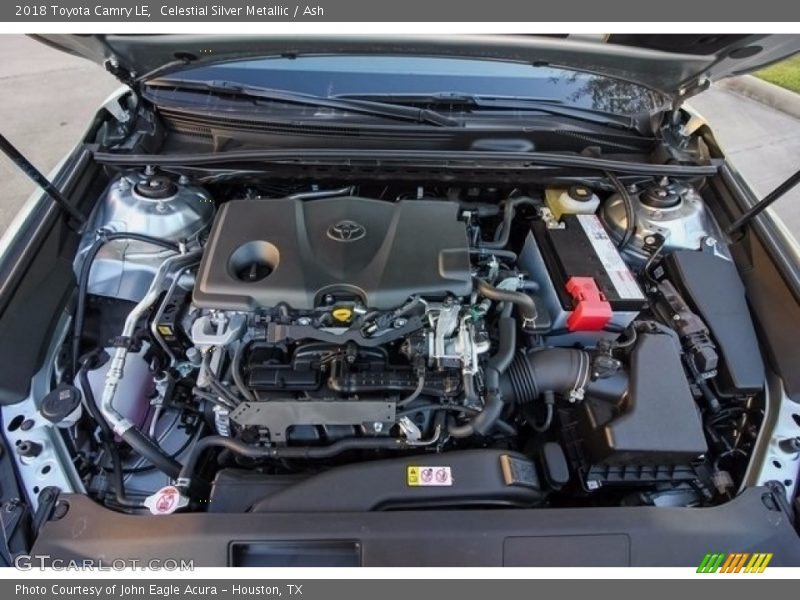 Celestial Silver Metallic / Ash 2018 Toyota Camry LE